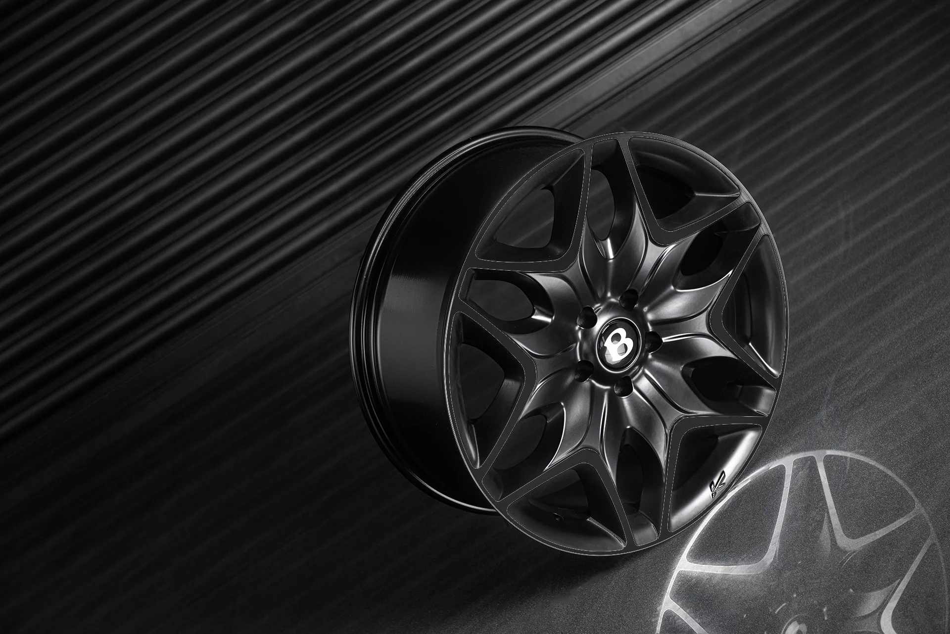 Split 6 Light Alloy Wheels Suitable For Bentley Continental GT (2018 Onwards) - Image 9