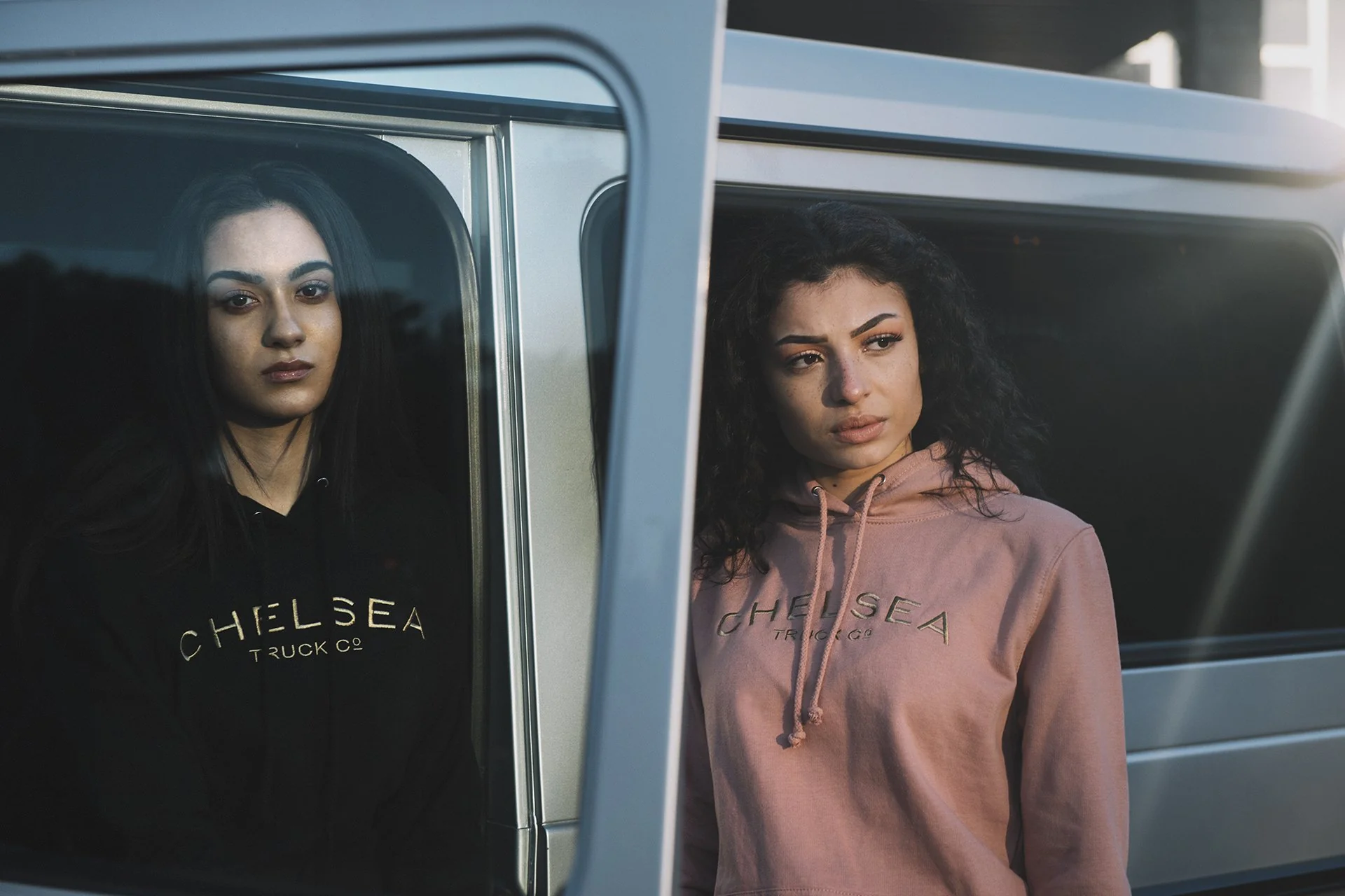 Chelsea Truck Co Black with Gold Embroidery Hoodie - Image 8