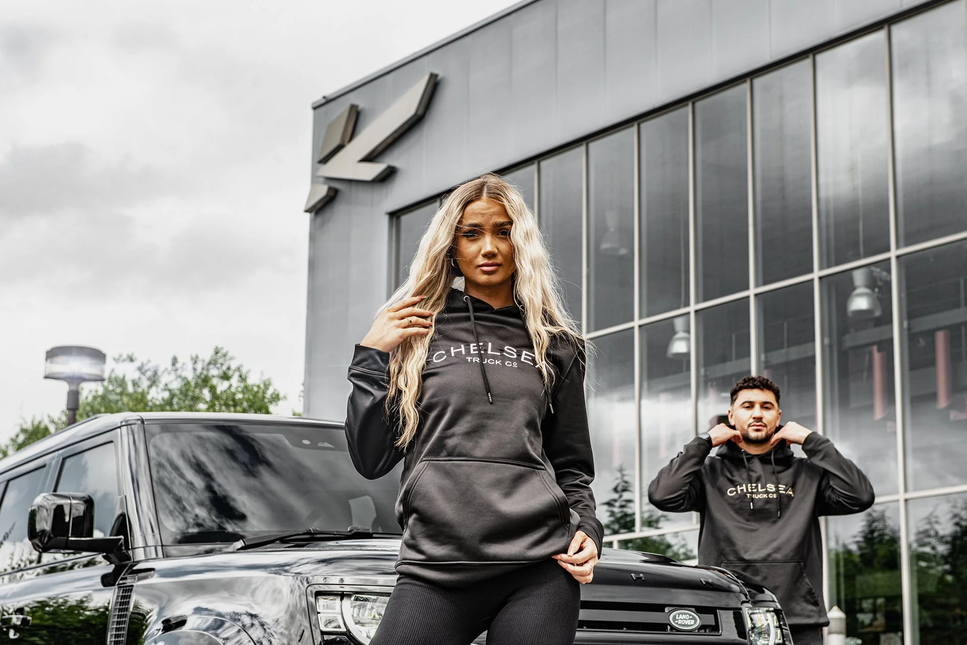 Special Edition Chelsea Truck Co Black with Gold Embroidery Hoodie - Image 5