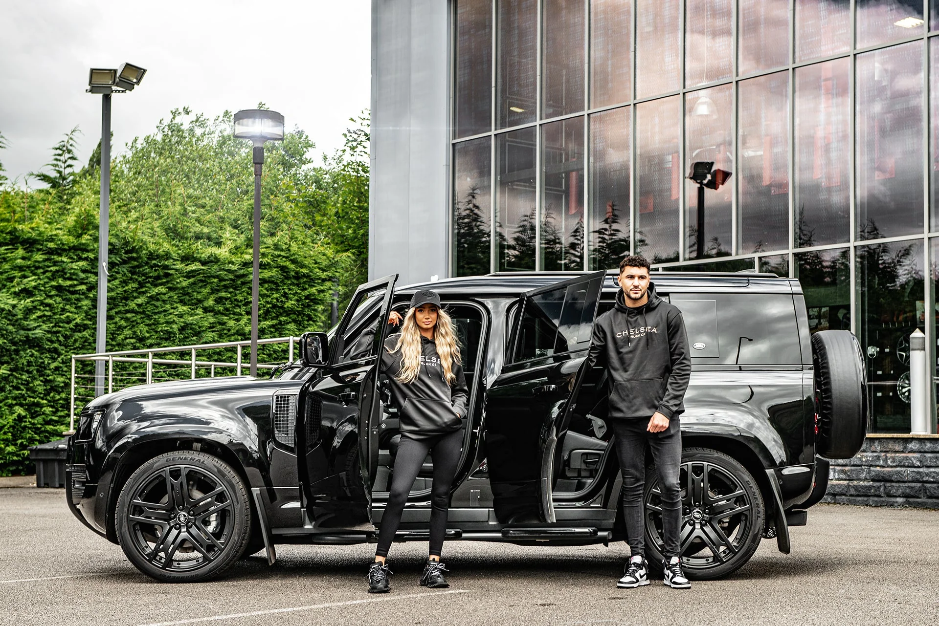 Special Edition Chelsea Truck Co Black with Gold Embroidery Hoodie - Image 9