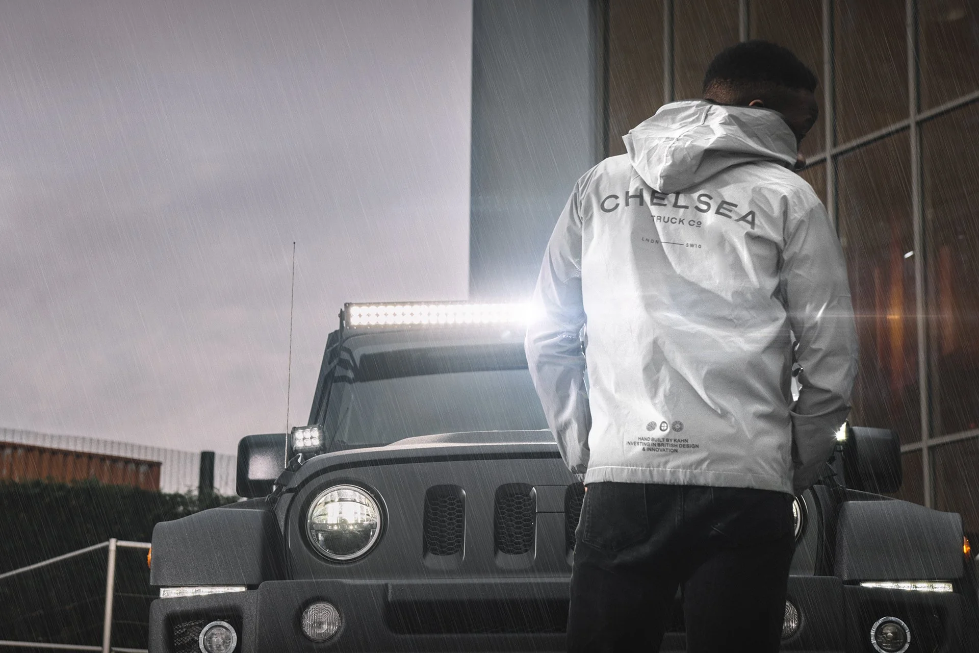 Grey Men's Reflective Jacket - Image 7