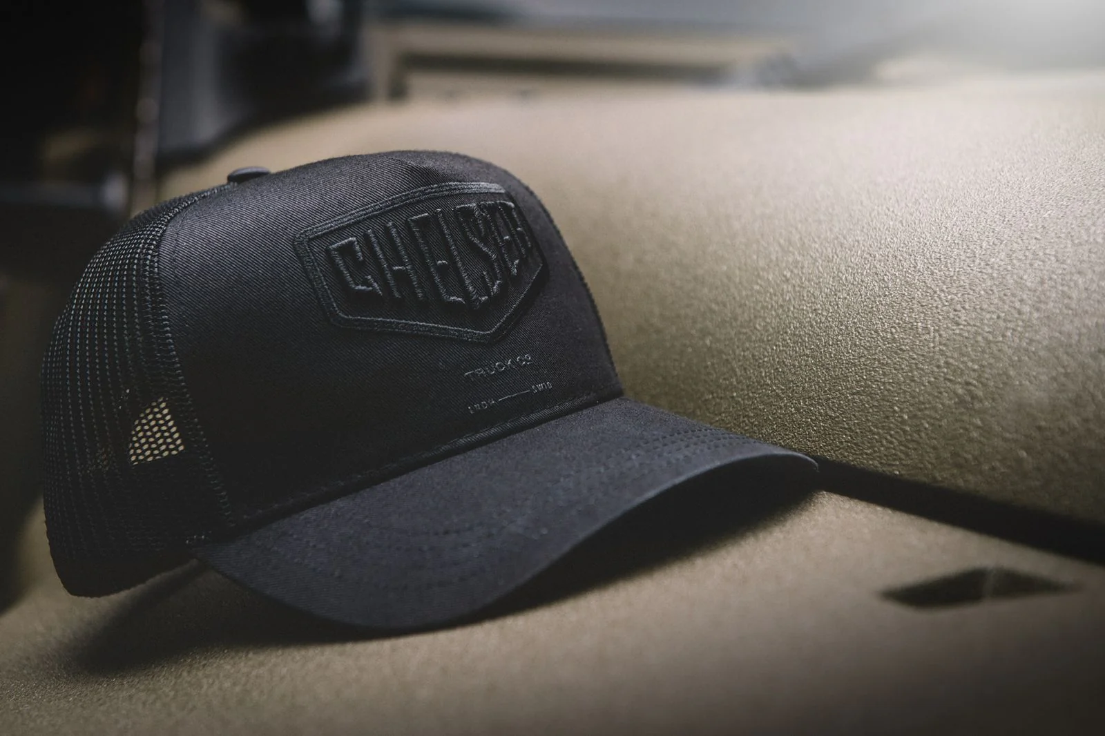 The Black Trucker Cap - Image 6