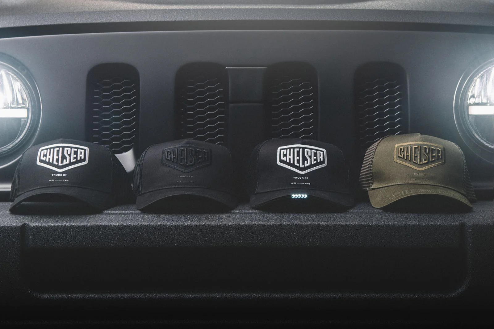 Trucker Cap - Black & White Edition - Image 4