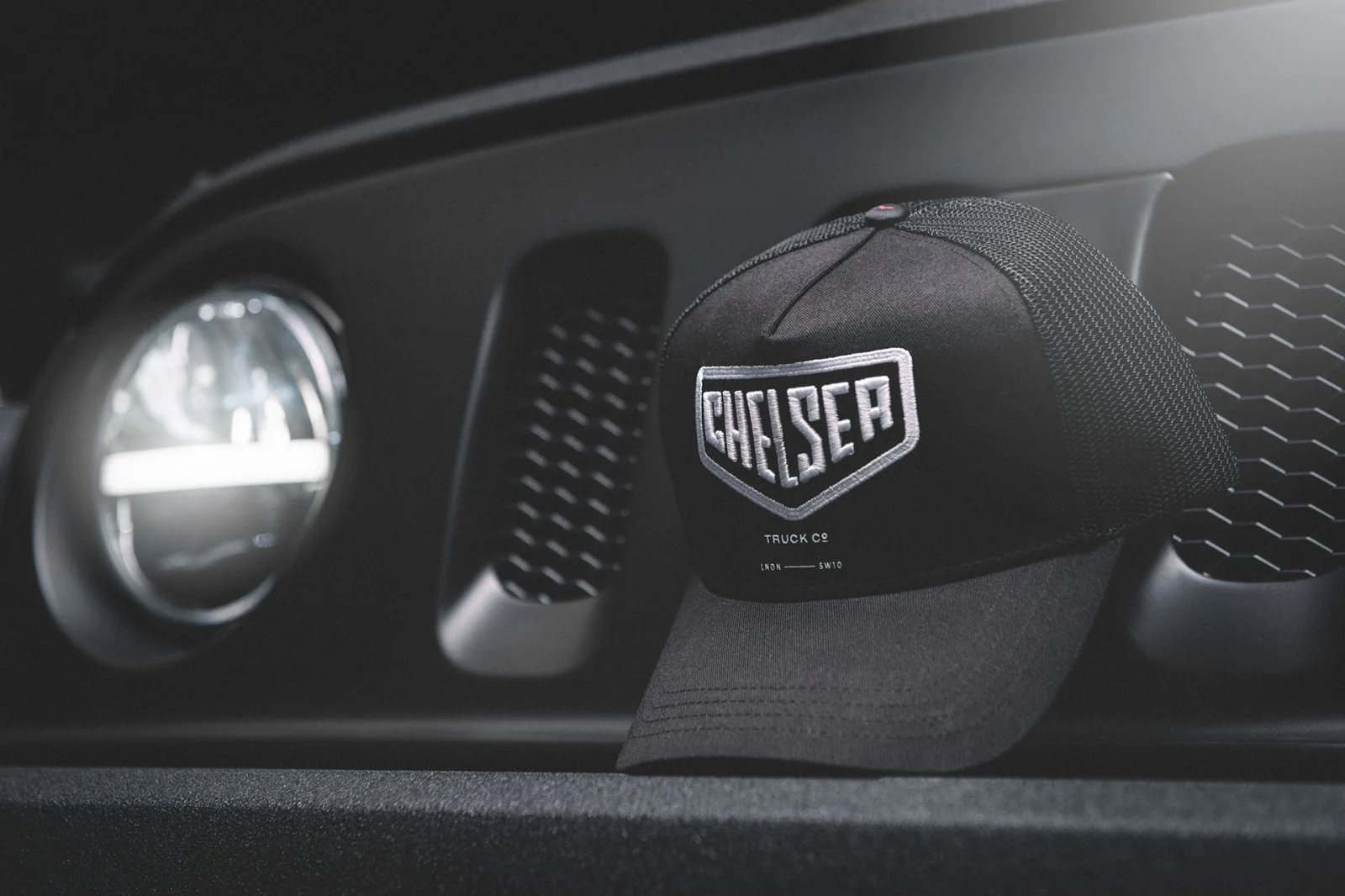 Trucker Cap - Black & White Edition - Image 5