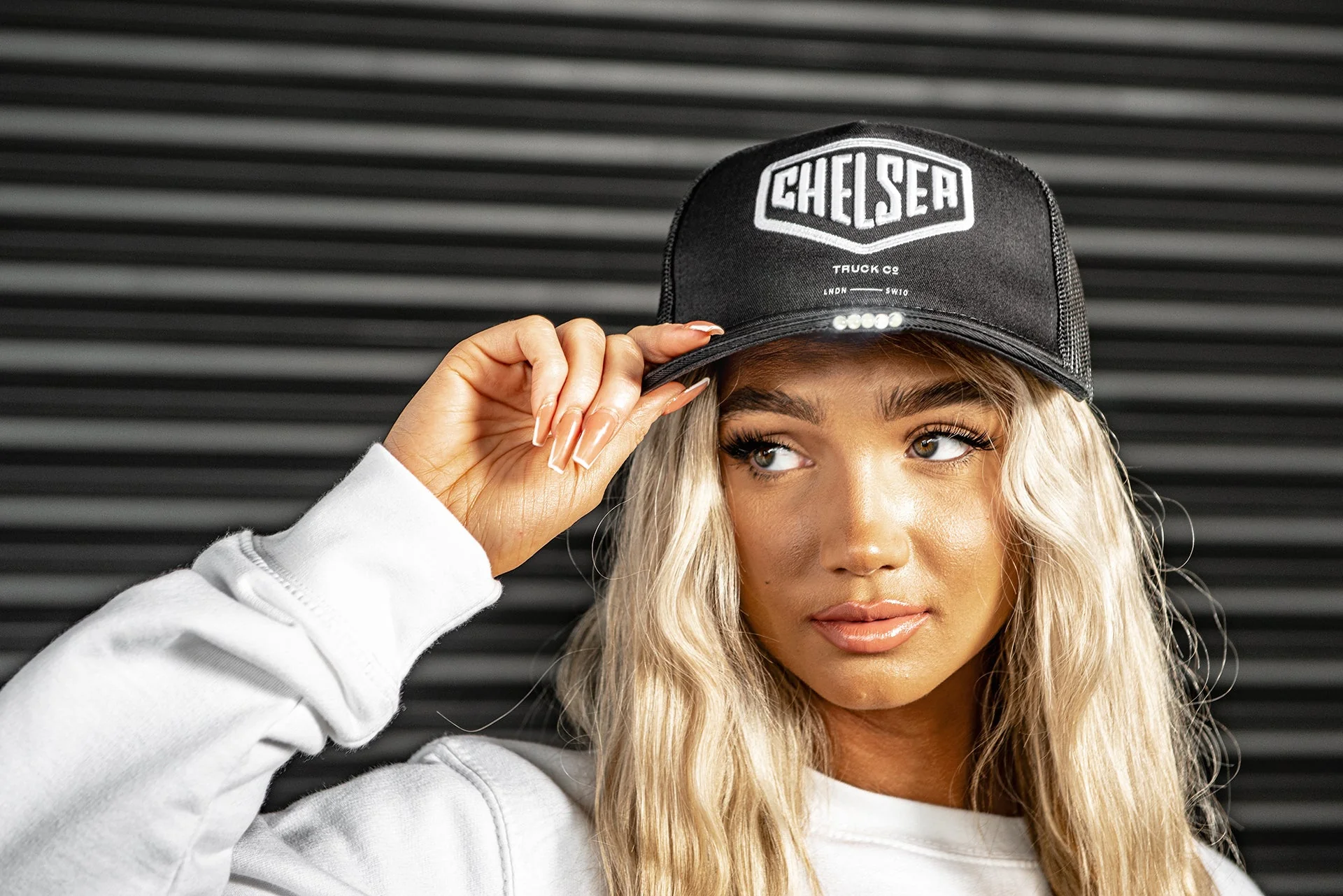 Trucker Cap with Daylight Running Light - Image 12