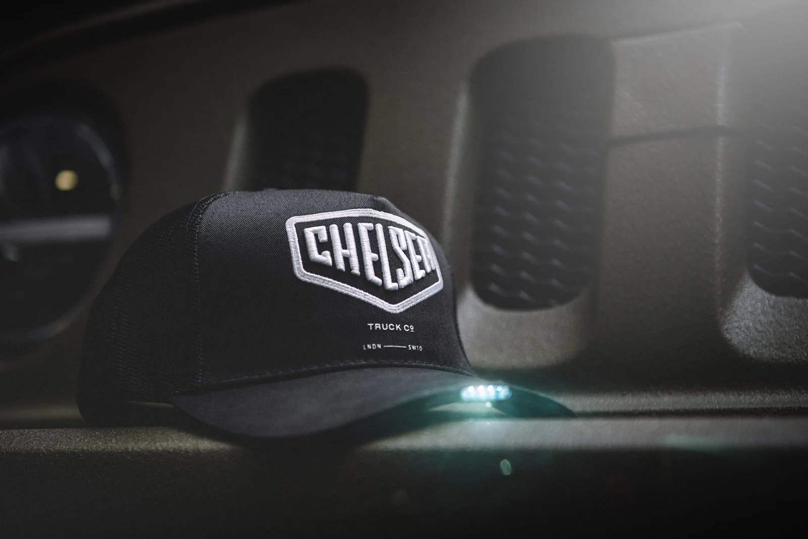 Trucker Cap with Daylight Running Light - Image 7